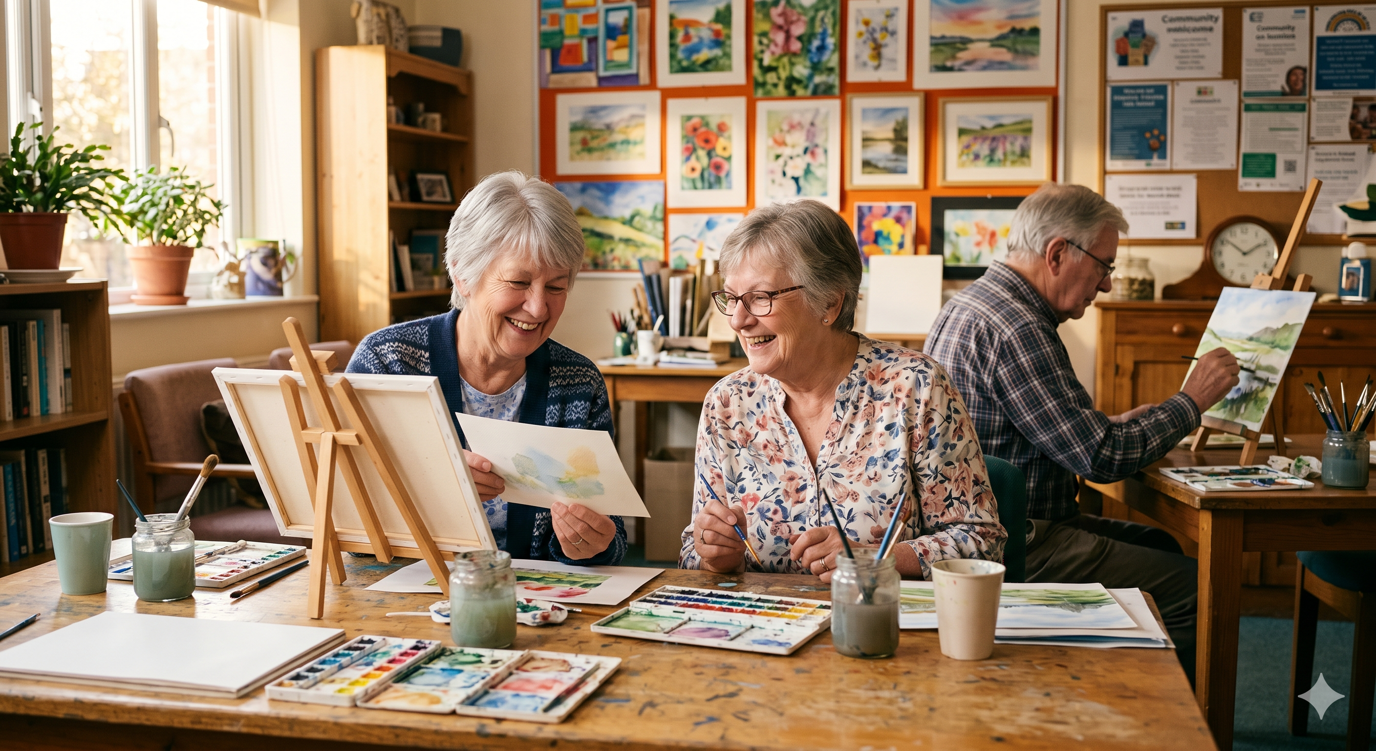 Watercolor painting class